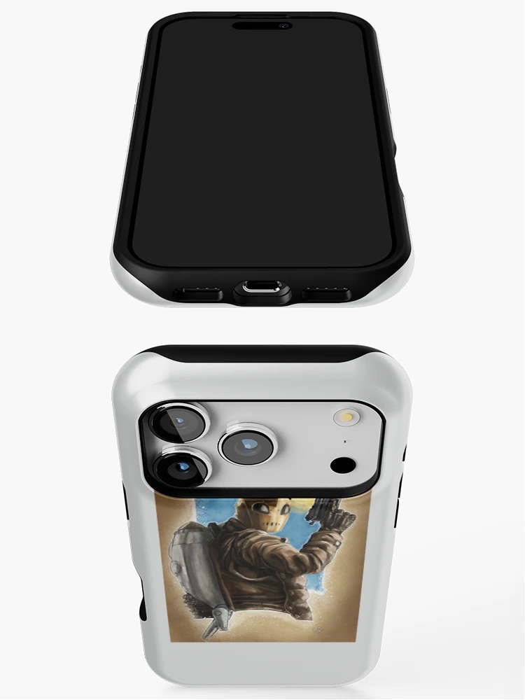 Thumbnail 3 of 4, iPhone Case, THE ROCKETEER - Color    designed and sold by RuffledPine.