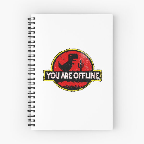 Item preview, You are offline - Low Resolution Pixel Dinosaur Screen designed and sold by kolbasound.