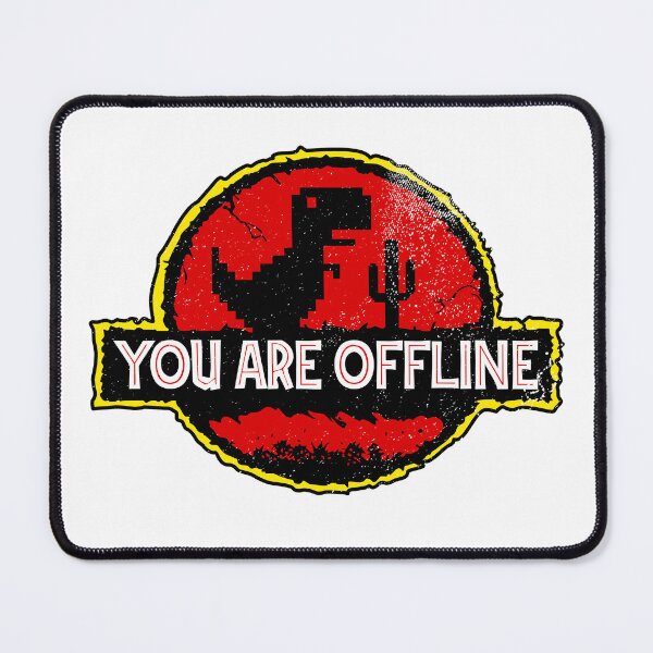 Item preview, You are offline - Low Resolution Pixel Dinosaur Screen designed and sold by kolbasound.
