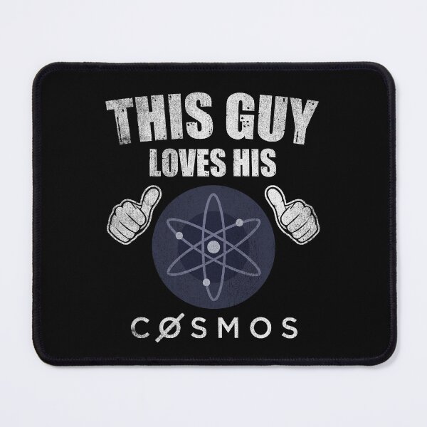 Item preview, This Guy Loves His Cosmos ATOM Coin Crypto Token Valentine Blockchain Wallet designed and sold by EarlineCormier.