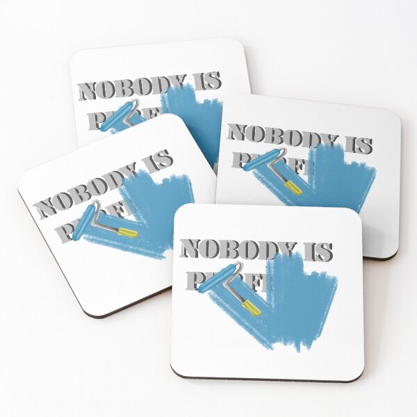 Item preview,  Nobody is perfect ( blue) designed and sold by HeavyBurden.
