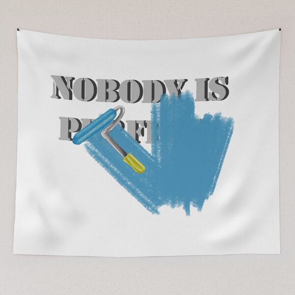 Item preview,  Nobody is perfect ( blue) designed and sold by HeavyBurden.
