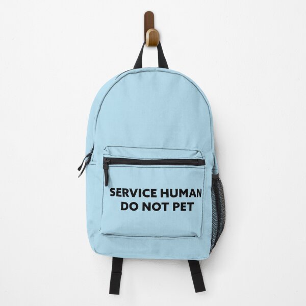 Item preview, Service Human Do Not Pet Sticker designed and sold by ThoBremicker.