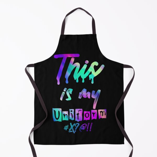 Item preview, Wordplay meme, This is my scary uniform #6 designed and sold by Hypnotees.