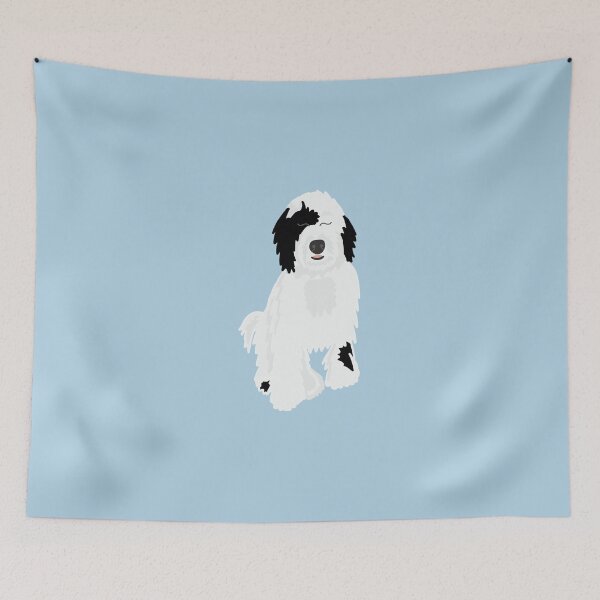 Item preview, Sheepadoodle Illustration  Sticker designed and sold by ThoBremicker.