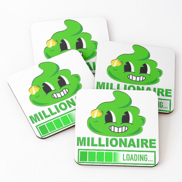 Item preview, Noshit Millionaire design crypto token awareness designed and sold by NikJakotic.
