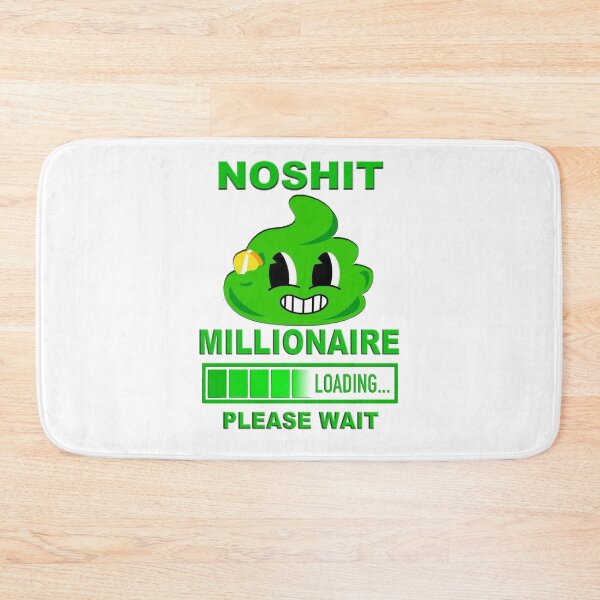Item preview, Noshit Millionaire design crypto token awareness designed and sold by NikJakotic.