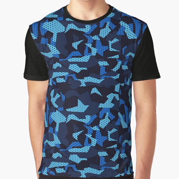 Bape Blue Camo T Shirts Redbubble