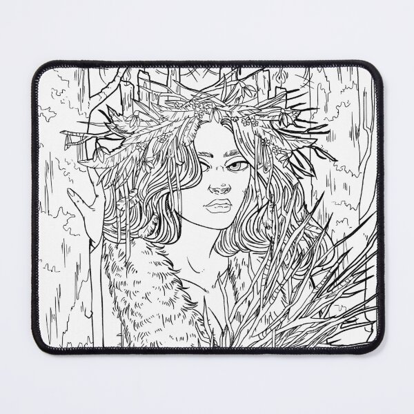 Item preview,  Lineart Sabbath Imbolc - witchcraft wicca altar decoration designed and sold by CuriosumArt.