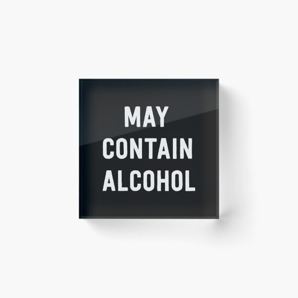 Item preview, May contain alcohol designed and sold by Fiscraftland.