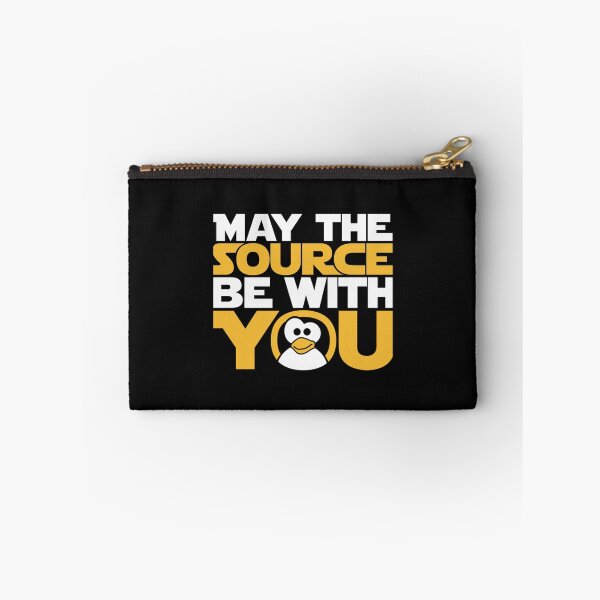 Item preview, May The Source Be With You  Tux Edition designed and sold by Fiscraftland.