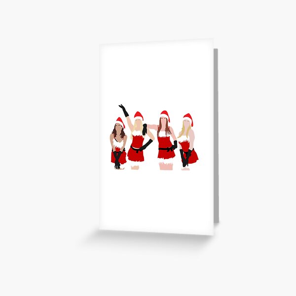 Christmas Card Bundle Greetings Card Funny Christmas Card Mean Girls Christmas Card Glen Coco Christmas Card