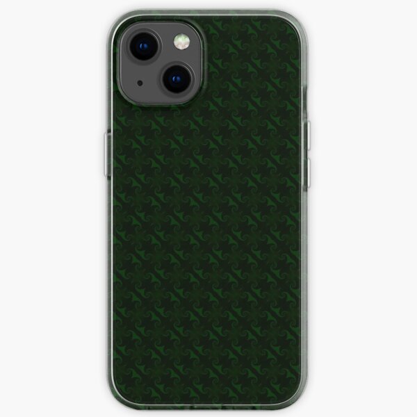 Hunter Green Design by Julie Everhart iPhone Soft Case