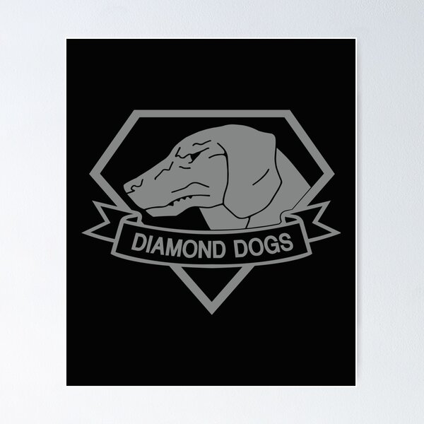 Artikelvorschau, Metal Gear Solid Diamond Hunde Grau entworfen und verkauft von Fiscraftland.