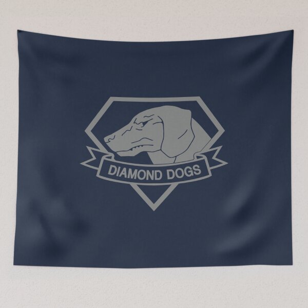 Artikelvorschau, Metal Gear Solid Diamond Hunde Grau entworfen und verkauft von Fiscraftland.