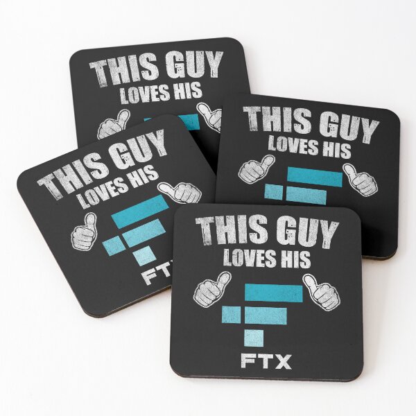 Item preview, This Guy Loves His FTX Coin Valentine Crypto Token Blockchain Wallet designed and sold by EarlineCormier.