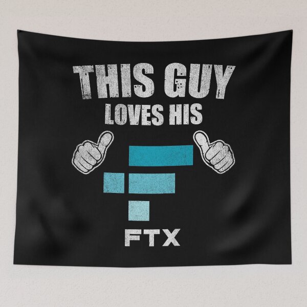 Item preview, This Guy Loves His FTX Coin Valentine Crypto Token Blockchain Wallet designed and sold by EarlineCormier.