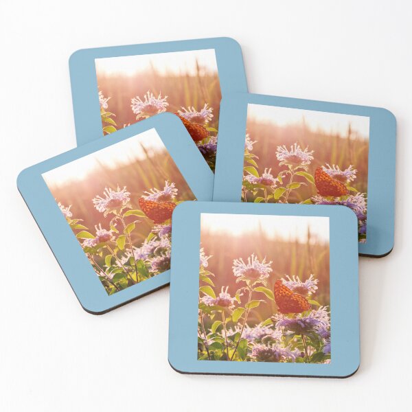 Item preview, Sunset at the Butterfly Garden   designed and sold by RuffledPine.