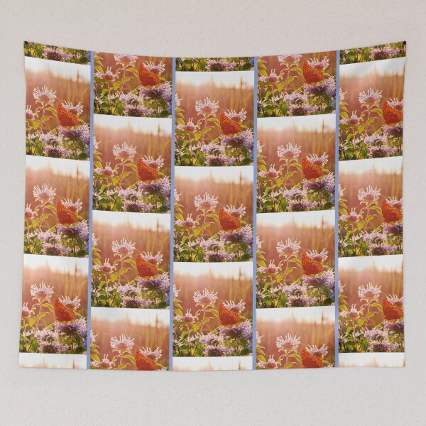 Item preview, Sunset at the Butterfly Garden   designed and sold by RuffledPine.