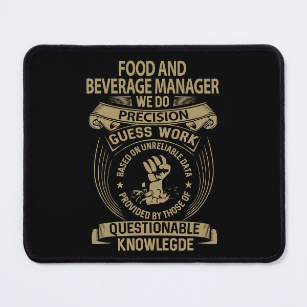 Item preview, Food And Beverage Manager T Shirt - We Do Precision Job Gift Item Tee designed and sold by paneczkopat.