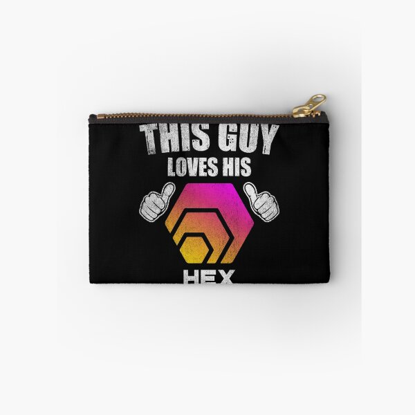 Item preview, This Guy Loves His HEX Coin Valentine Crypto Token Blockchain Wallet designed and sold by EarlineCormier.