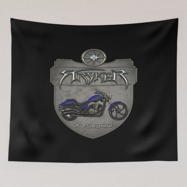 Item preview, Concrete Shield Stryker XVS1300 Blue designed and sold by KlaraBubble.