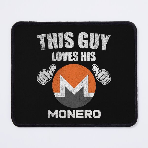 Item preview, This Guy Loves His Monero XMR Coin Valentine Crypto Token Blockchain Wallet designed and sold by EarlineCormier.
