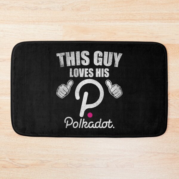 Item preview, This Guy Loves His Polkadot DOT Coin Valentine Crypto Token Blockchain Wallet designed and sold by EarlineCormier.