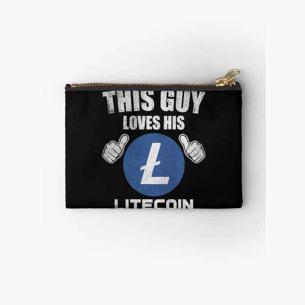 Item preview, This Guy Loves His Litecoin LTC Coin Valentine Crypto Token Blockchain Wallet designed and sold by EarlineCormier.