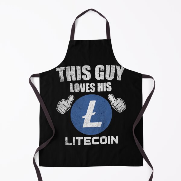 Item preview, This Guy Loves His Litecoin LTC Coin Valentine Crypto Token Blockchain Wallet designed and sold by EarlineCormier.