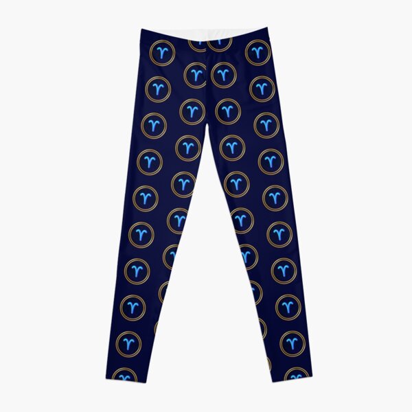 Aries Zodiac Leggings for Sale