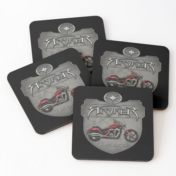 Item preview, Concrete Shield Stryker XVS1300 Red 1 designed and sold by KlaraBubble.