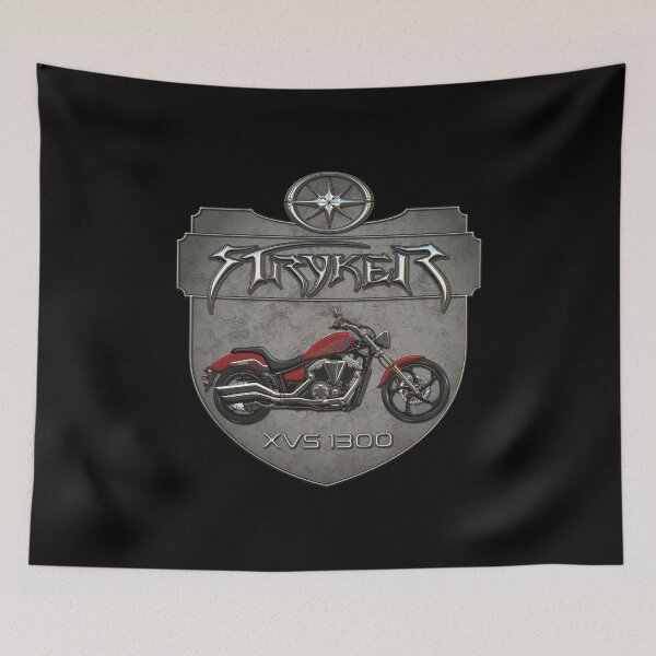 Item preview, Concrete Shield Stryker XVS1300 Red 1 designed and sold by KlaraBubble.