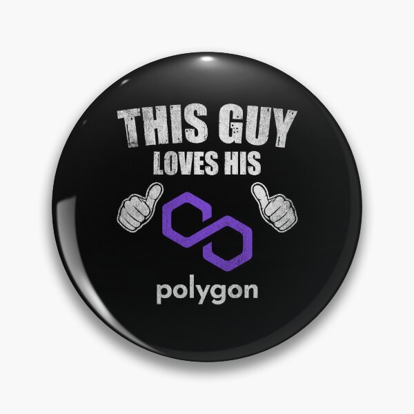 Item preview, This Guy Loves His Polygon Matic Coin Valentine Crypto Token Blockchain Wallet designed and sold by EarlineCormier.