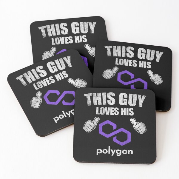 Item preview, This Guy Loves His Polygon Matic Coin Valentine Crypto Token Blockchain Wallet designed and sold by EarlineCormier.