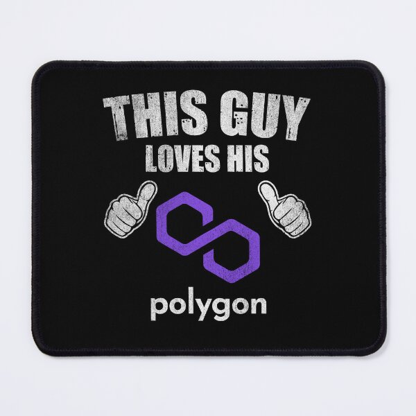 Item preview, This Guy Loves His Polygon Matic Coin Valentine Crypto Token Blockchain Wallet designed and sold by EarlineCormier.