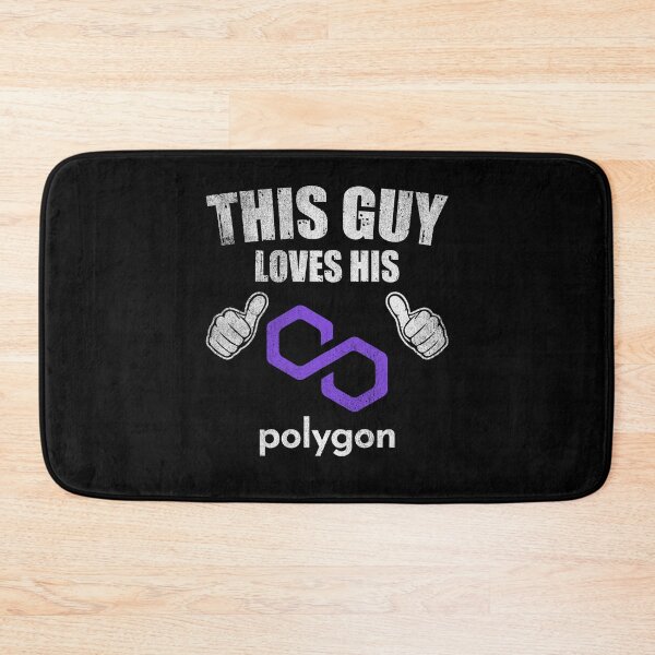 Item preview, This Guy Loves His Polygon Matic Coin Valentine Crypto Token Blockchain Wallet designed and sold by EarlineCormier.