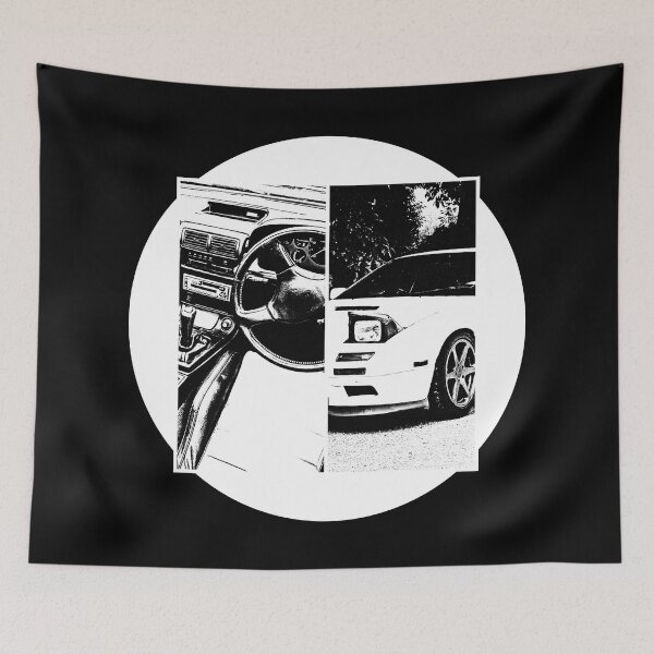 Item preview, MAZDA RX-7 FC Black 'N White 5 (Black Version) designed and sold by Cero81.