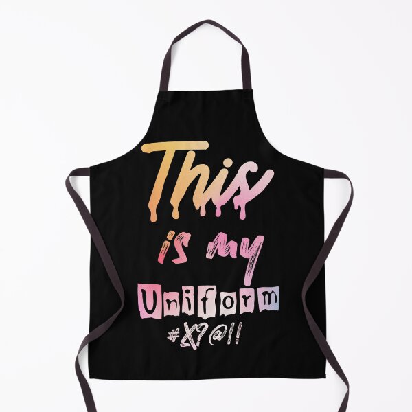 Item preview, Wordplay meme, This is my scary uniform #8 designed and sold by Hypnotees.