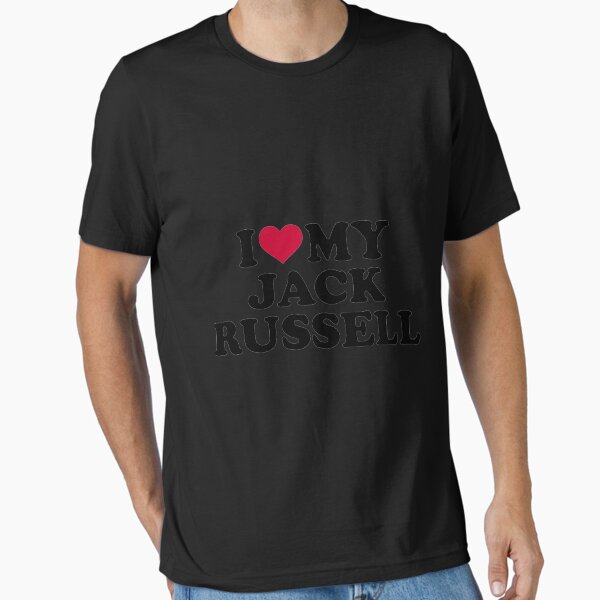 Item preview, I love my Jack Russell Sticker designed and sold by TimZwirner.
