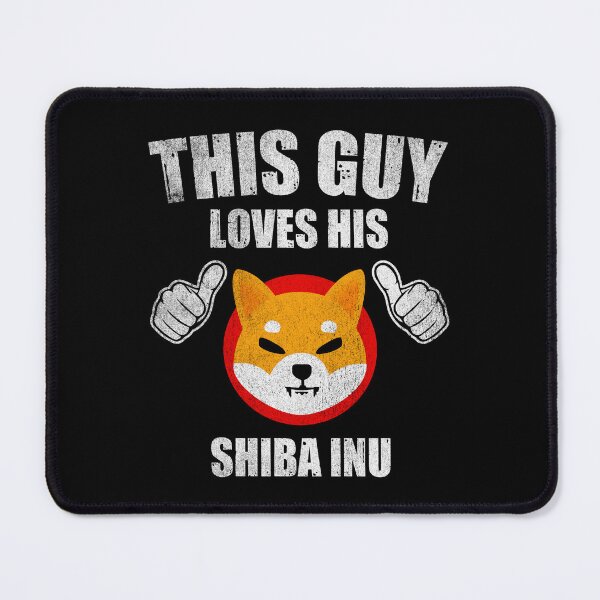 Item preview, This Guy Loves His Shiba Inu SHIB Coin Valentine Crypto Token Blockchain Wallet designed and sold by EarlineCormier.