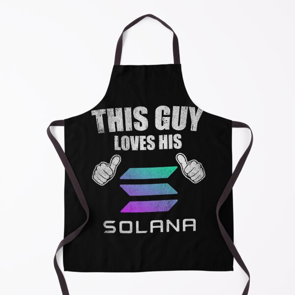 Item preview, This Guy Loves His Solana SOL Coin Valentine Crypto Token Blockchain Wallet designed and sold by EarlineCormier.