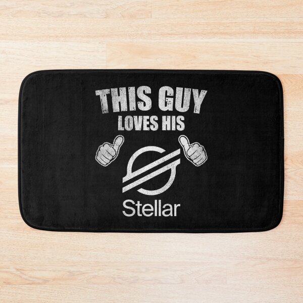 Item preview, This Guy Loves His Stellar XLM Coin Valentine Crypto Token Blockchain Wallet designed and sold by EarlineCormier.