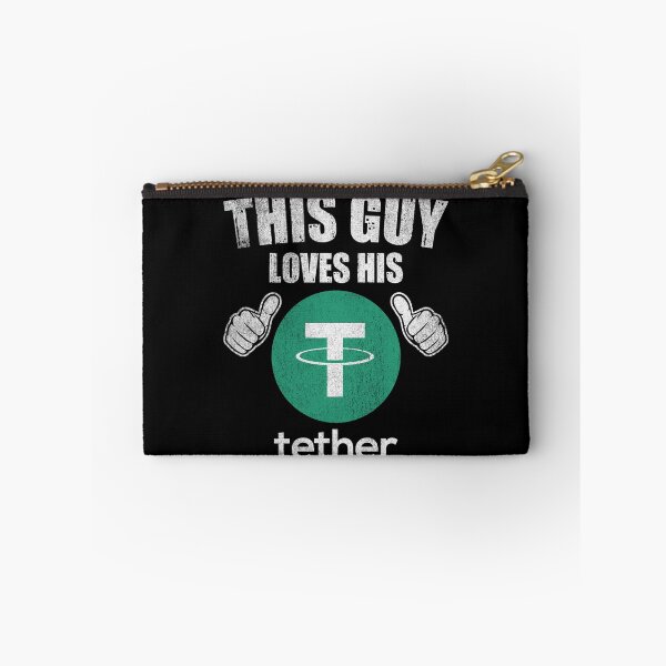 Item preview, This Guy Loves His Tether USDT Coin Valentine Crypto Token Blockchain Wallet designed and sold by EarlineCormier.