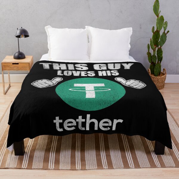 Item preview, This Guy Loves His Tether USDT Coin Valentine Crypto Token Blockchain Wallet designed and sold by EarlineCormier.