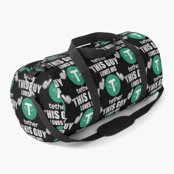 Item preview, This Guy Loves His Tether USDT Coin Valentine Crypto Token Blockchain Wallet designed and sold by EarlineCormier.
