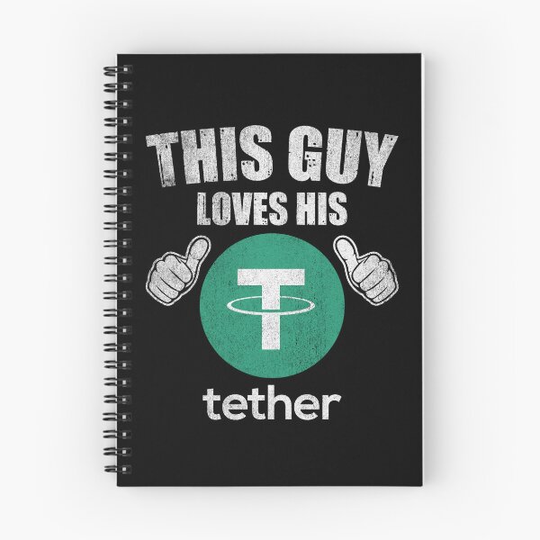 Item preview, This Guy Loves His Tether USDT Coin Valentine Crypto Token Blockchain Wallet designed and sold by EarlineCormier.