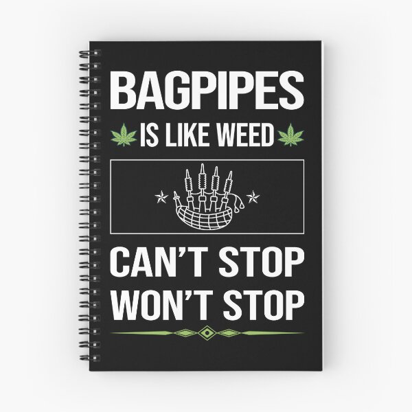 Item preview, Funny Can't Stop Bagpipe Bagpipes Bagpiper designed and sold by ArydeaNoriega.