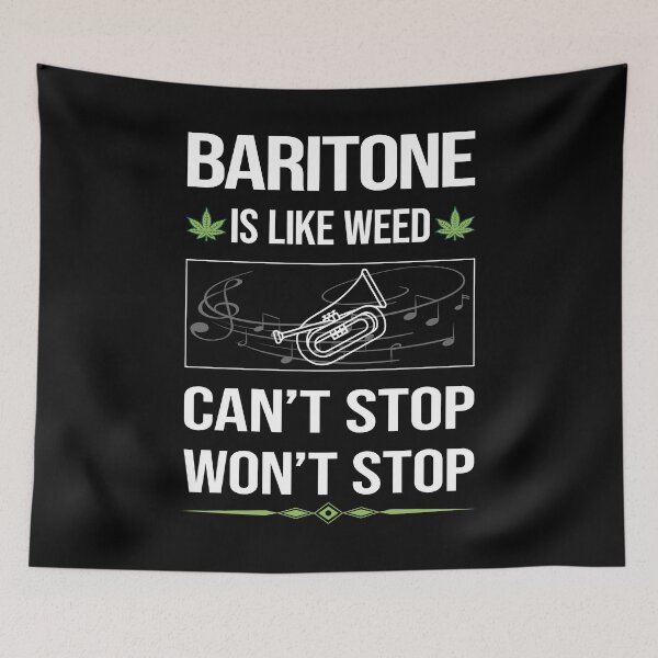 Item preview, Funny Can't Stop Baritone designed and sold by ArydeaNoriega.