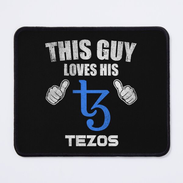 Item preview, This Guy Loves His Tezos XTZ Coin Valentine Crypto Token Blockchain Wallet designed and sold by EarlineCormier.